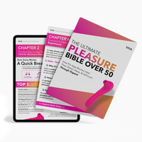 Ultimate Pleasure Bible ebook cover featuring wellness themes for women's intimate health by VIVA