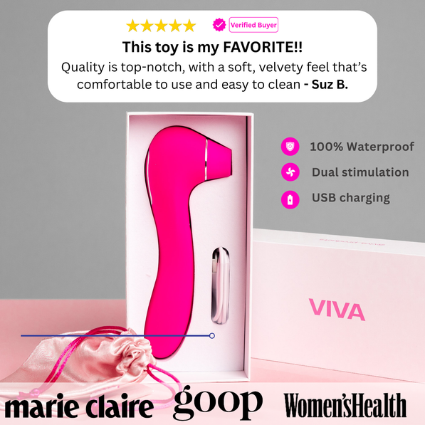 Senna Pro Age Premium Wellness Vibrator in sleek design, featuring clitoral suction for stress relief by savvy-viva.