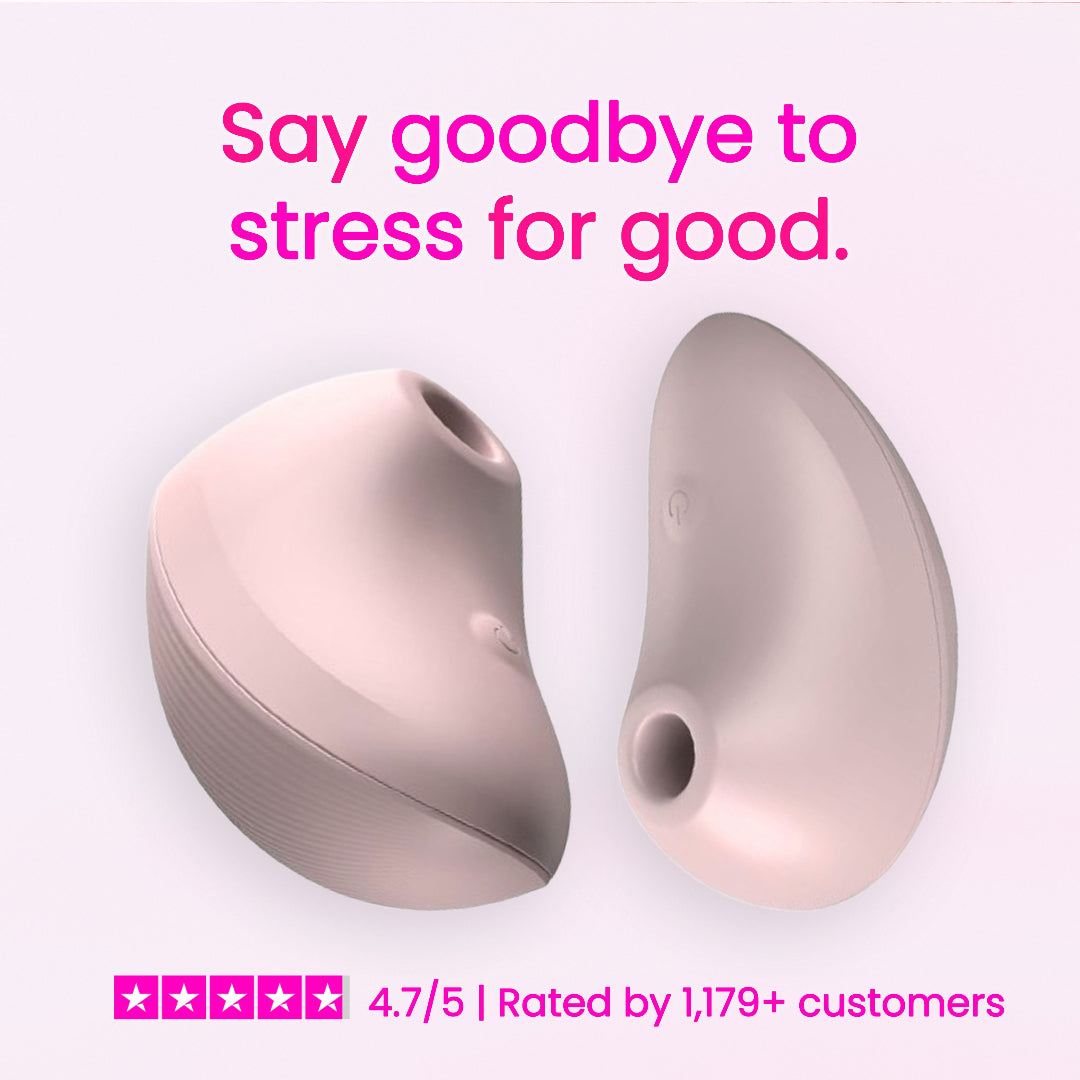 Pink waterproof clitoral stimulator with 10 patterns from VIVA, compact design ideal for personal use.