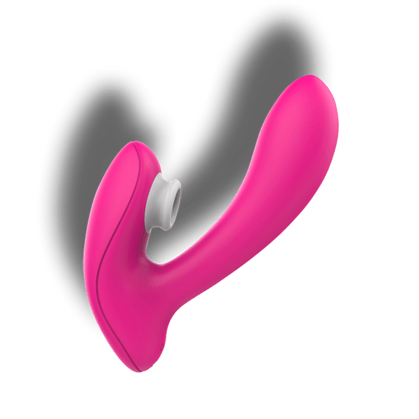 Donna Advanced Sonic Vibrating Dildo and Clitoral Stimulator in a sleek design with 9-speed settings.