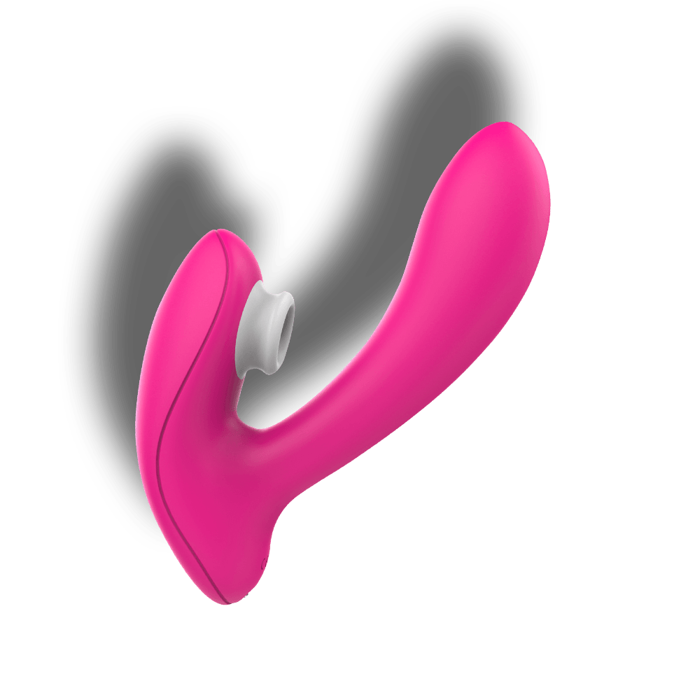 Donna Advanced Sonic Vibrating Dildo and Clitoral Stimulator in a sleek design with 9-speed settings.
