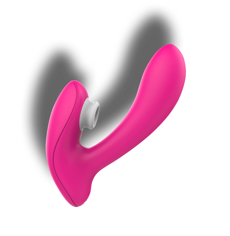 Donna Advanced Sonic Vibrating Dildo and Clitoral Stimulator in a sleek design with 9-speed settings.